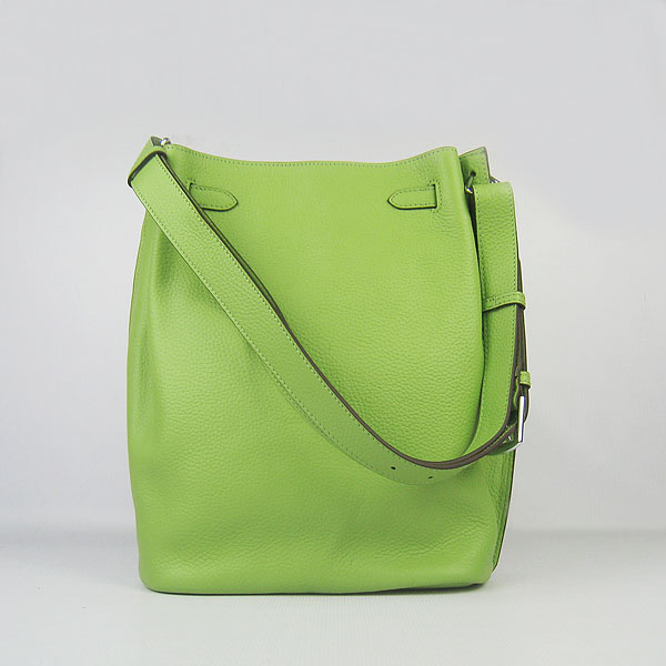 Replica Hermes Jypsiere 34 Togo Leather Messenger Bag Green H2804 - 1:1 Copy - Click Image to Close